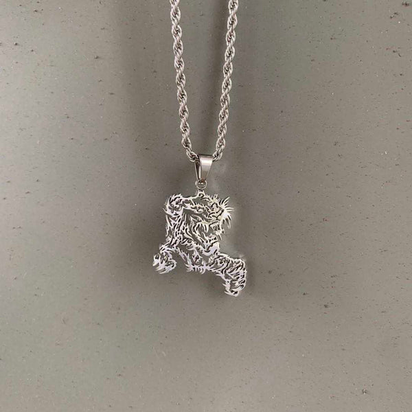 Cyber Tiger Necklace